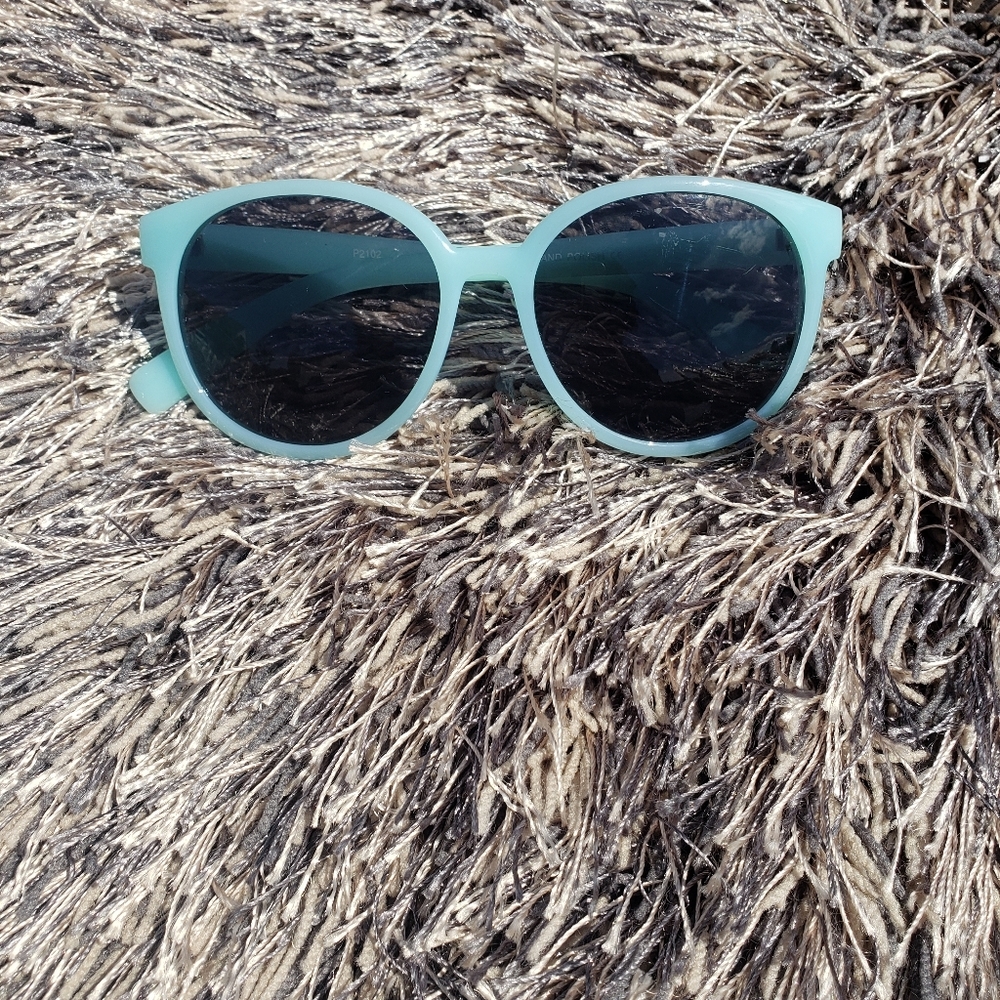 Seafoam Blue-Green Sunglasses